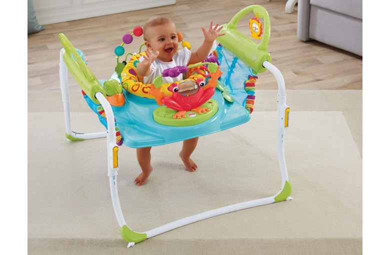 Прыгунки - Ходунки 2 в 1 Fisher Price Первые Шаги