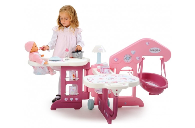 Игровой набор по уходу за куклой Smoby - Baby Nurse