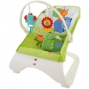 Детский шезлонг, кресло качалка Комфорт Fisher-Price Comfort Curve Bouncer (зеленый)