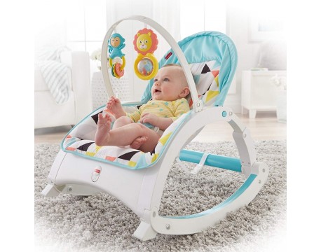 Кресло-шезлонг "Ветряная мельница" от 0 до 18 кг Fisher-Price
