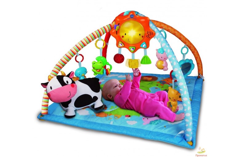 Развивающий коврик Коровка VTech
