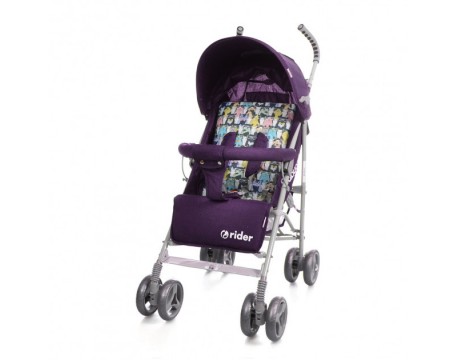 Прогулянкова коляска Babycare Rider (фіолетова)