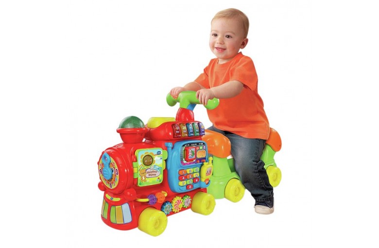 Музыкальные ходунки - каталка "Веселый паровозик" VTech