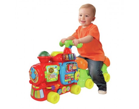Музыкальные ходунки - каталка "Веселый паровозик" VTech