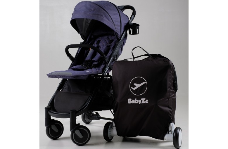 Коляска прогулочная Babyzz Bene baby D200 (джинсовая)