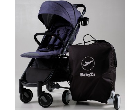 Коляска прогулочная Babyzz Bene baby D200 (джинсовая)