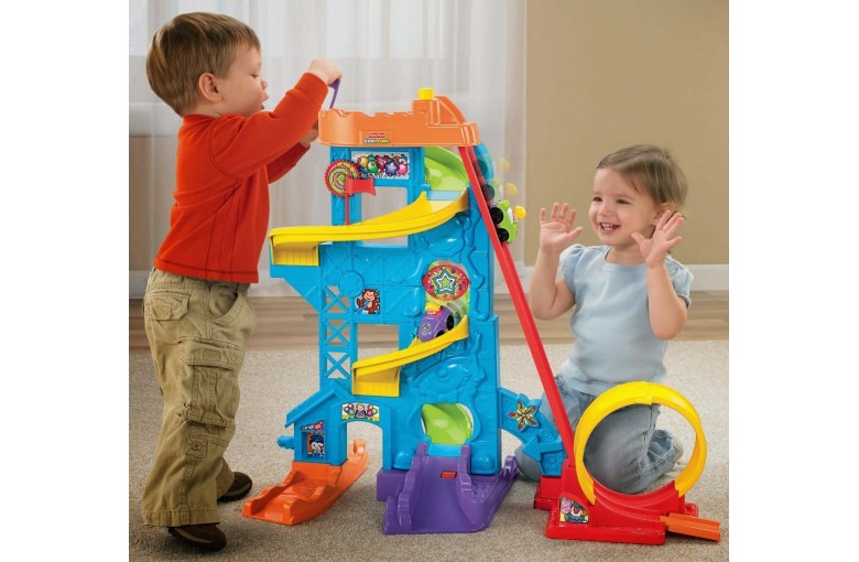 Паркинг Крутые Виражи Fisher price