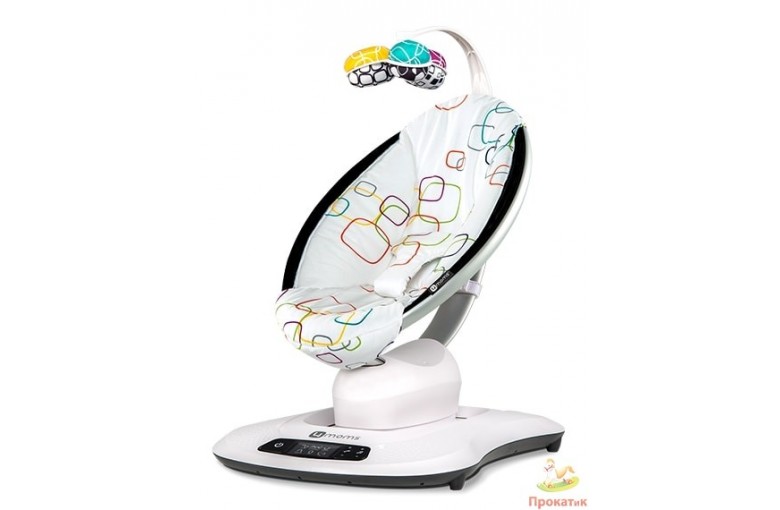 Кресло-качалка 4Moms MamaRoo Multi plush 4.0 NEW