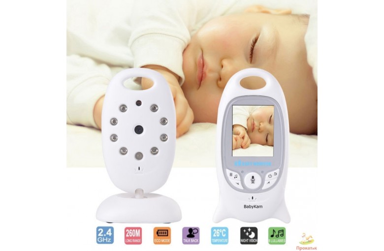 Видеоняня Baby Monitor VB 601 (цветная)