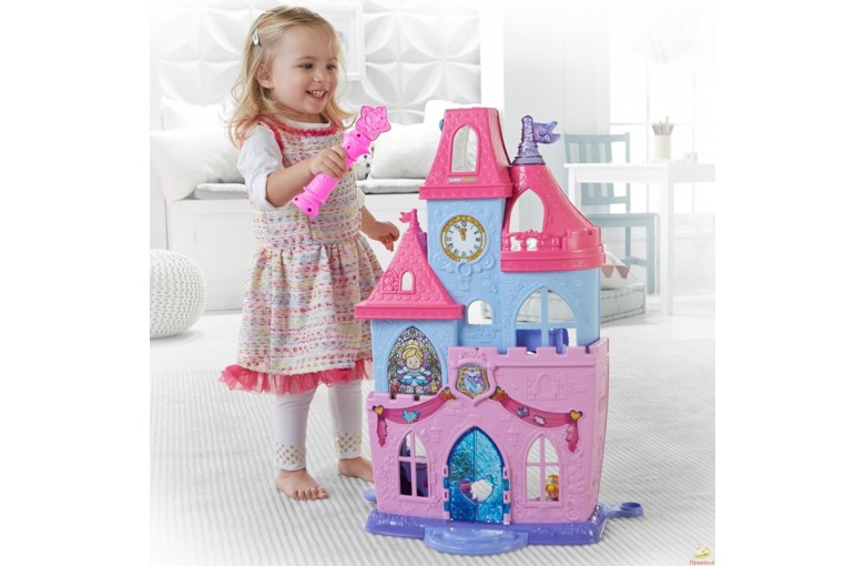 Волшебный замок Fisher-Price Little People Disney Princess