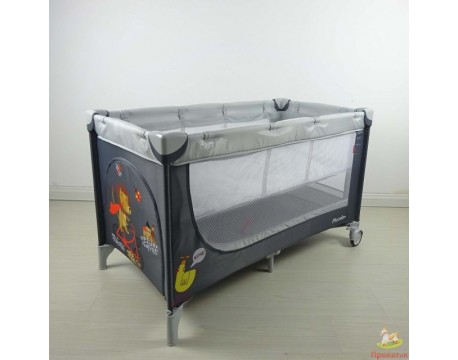 Манеж CARRELLO Piccolo со вторым дном