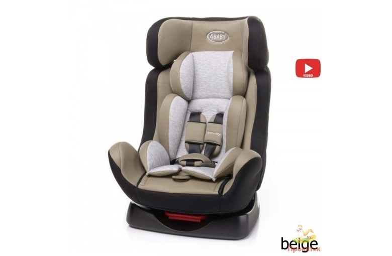 Автокресло FreeWay Beige, 0-25 кг 4Baby
