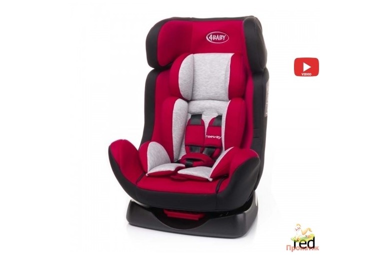 Автокресло FreeWay Red, 0-25 кг 4Baby