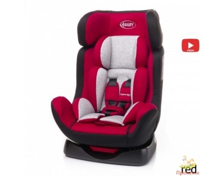 Автокресло FreeWay Red, 0-25 кг 4Baby
